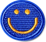 Blue smiley reward token